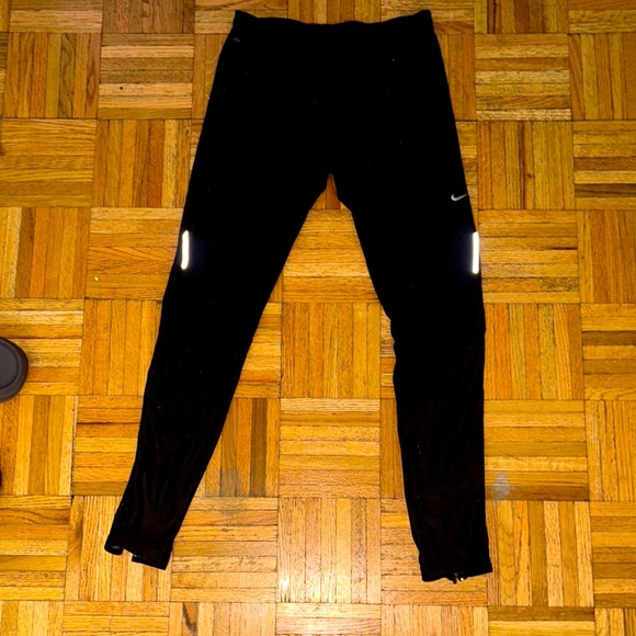Nike Pants - Nike Black Reflective Athletic Pants